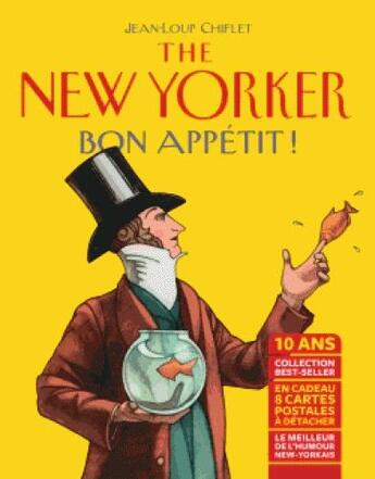 Couverture du livre « The new yorker ; bon appétit ! » de Jean-Loup Chiflet aux éditions Les Arenes