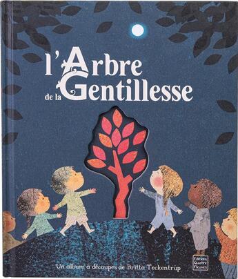 Couverture du livre « L'arbre de la gentillesse » de Britta Teckentrup aux éditions Glenat Jeunesse