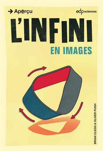 Couverture du livre « L'infini en images » de Brian Clegg et Olivier Pugh aux éditions Edp Sciences