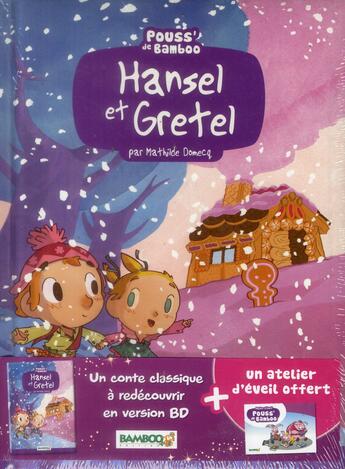 Couverture du livre « Hansel et Gretel » de Mathilde Domecq et Helene Beney aux éditions Bamboo