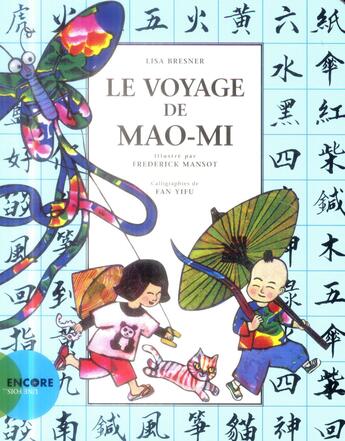 Couverture du livre « Le voyage de mao-mi » de Bresner/Fan/Mansot aux éditions Actes Sud