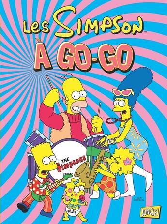 Couverture du livre « Les Simpson Tome 23 : les Simpson à go-go » de Matt Groening aux éditions Jungle