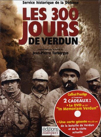 Couverture du livre « Les 300 jours de verdun » de Turbergue Jean-Pierr aux éditions Italiques