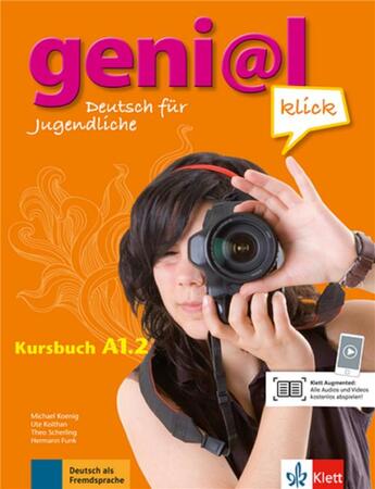 Couverture du livre « Geni@l klick ; allemand ; A1.2 ; kursbuch » de  aux éditions La Maison Des Langues