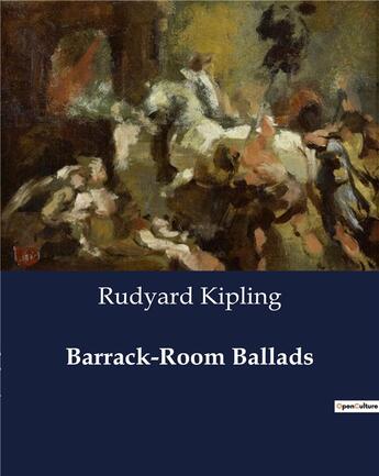 Couverture du livre « Barrack-Room Ballads » de Rudyard Kipling aux éditions Culturea