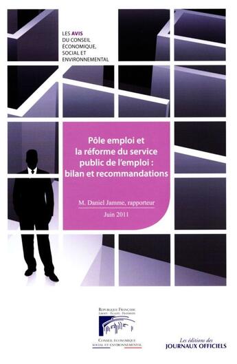 Couverture du livre « Pôle emploi et la réforme du service public de l'emploi : bilan et recommandations » de  aux éditions Documentation Francaise