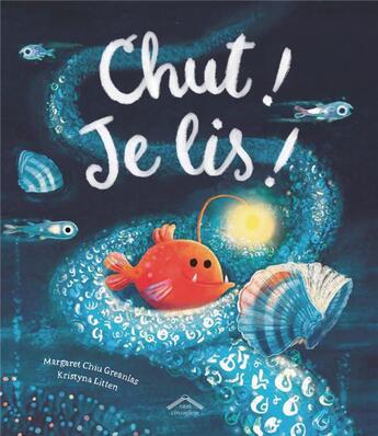 Couverture du livre « Chut ! Je lis ! » de Kristyna Litten et Margaret Chiu Greanias aux éditions Circonflexe