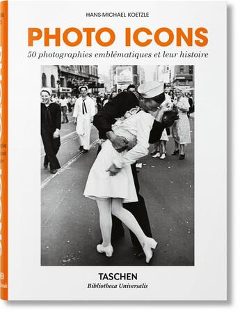 Couverture du livre « Photo-icons : 50 landmark photographs an their stories » de  aux éditions Taschen