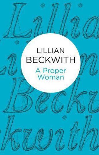Couverture du livre « Proper Woman » de Beckwith Lillian aux éditions Macmillan Bello Digital