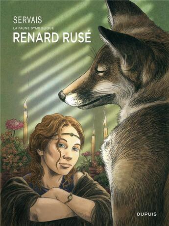 Couverture du livre « La faune symbolique Tome 1 : renard rusé » de Jean-Claude Servais aux éditions Dupuis