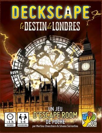 Couverture du livre « Deckscape ; le destin de Londres » de Martino Chiacchiera et Silvano Sorrentino aux éditions Lynks