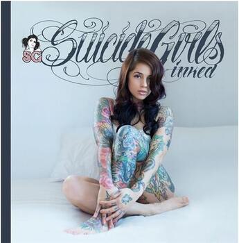 Couverture du livre « Suicide girls: inked » de Missy Suicide aux éditions Ammo