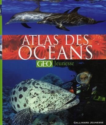 Couverture du livre « Atlas des océans » de John Woodward aux éditions Gallimard-jeunesse
