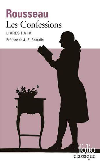 Couverture du livre « Les confessions - livres i a iv » de Jean-Jacques Rousseau aux éditions Folio