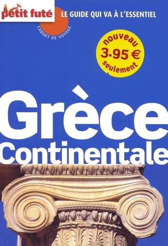 Couverture du livre « Grèce continentale (édition 2010) » de Collectif Petit Fute aux éditions Le Petit Fute