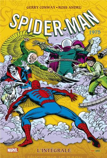 Couverture du livre « Spider-Man : Intégrale vol.13 : 1975 » de Gerry Conway et Ross Andru aux éditions Panini