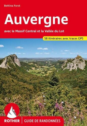 Couverture du livre « Auvergne massif central (fr) » de  aux éditions Rother