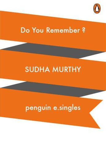 Couverture du livre « Do You Remember? » de Murty Suddha aux éditions Penguin Books Ltd Digital