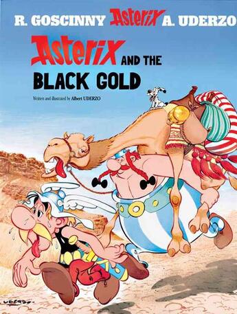 Couverture du livre « Asterix and the black gold » de Rene Goscinny et Albert Uderzo aux éditions Orion