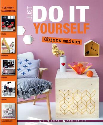 Couverture du livre « Just do it yourself ; objets maison » de  aux éditions Le Temps Apprivoise