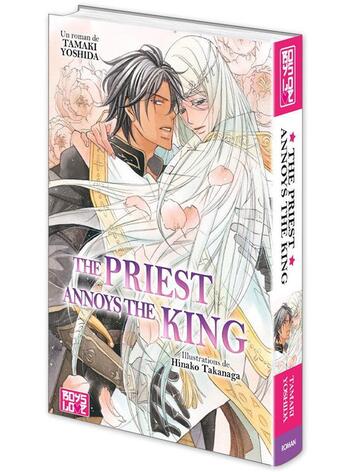 Couverture du livre « The priest Tome 4 ; the priest annoys the king » de Tamaki Yoshida et Hinako Takanaga aux éditions Boy's Love
