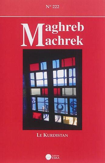 Couverture du livre « REVUE MAGHREB MACHREK » de Moisseron Yves aux éditions Eska