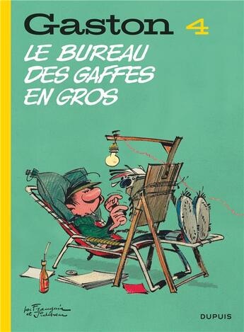 Couverture du livre « Gaston Tome 4 : le bureau des gaffes en gros » de Andre Franquin aux éditions Dupuis