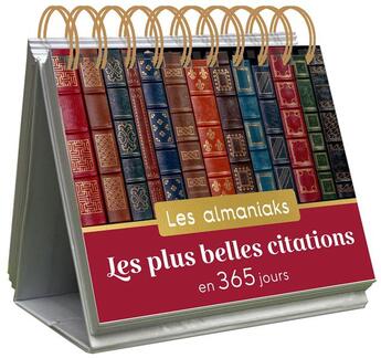 Couverture du livre « Les plus belles citations en 365 jours (édition 2022) » de  aux éditions Editions 365