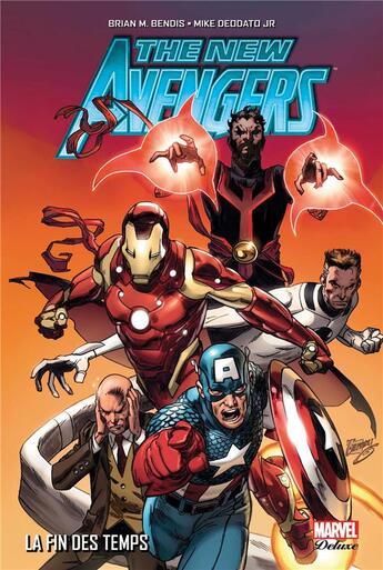 Couverture du livre « The new Avengers t.3 : la fin des temps » de Mike Deodato et Brian Michael Bendis aux éditions Panini