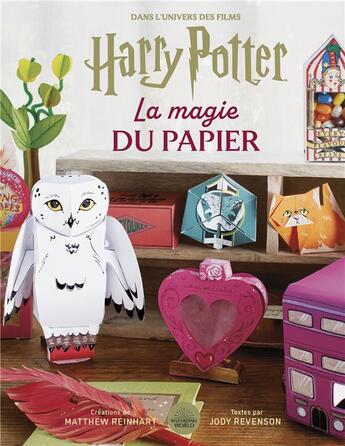 Couverture du livre « Harry Potter : la magie du papier » de Matthew Reinhart aux éditions Huginn & Muninn