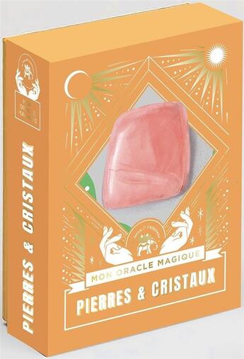 Couverture du livre « Mon oracle magique ; pierres & cristaux » de Mily Robin aux éditions Le Lotus Et L'elephant