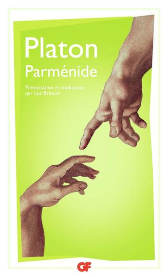 Couverture du livre « Parménide » de Platon aux éditions Flammarion