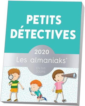 Couverture du livre « Almaniak petits detectives 2020 » de Lebrun/Audrain aux éditions Editions 365