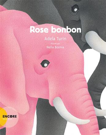 Couverture du livre « Rose bonbon » de Nella Bosnia et Adela Turin aux éditions Actes Sud Junior