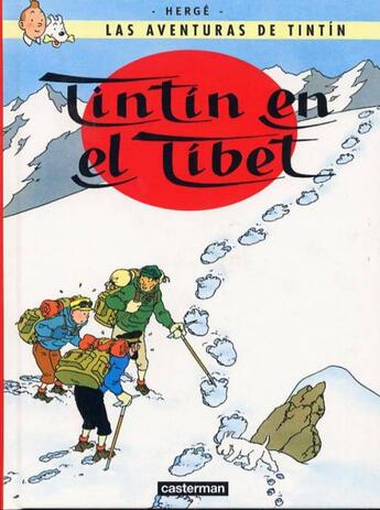 Couverture du livre « Las aventuras de Tintín t.20 ; Tintín en el Tibet » de Herge aux éditions Casterman