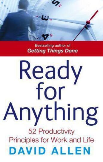 Couverture du livre « Ready For Anything » de David Allen aux éditions Little Brown Book Group Digital