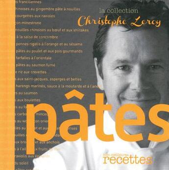 Couverture du livre « Pâtes » de Christophe Leroy aux éditions Mes Meilleures Recettes