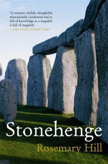 Couverture du livre « Stonehenge » de Rosemary Hill aux éditions Profil Digital