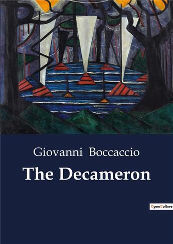 Couverture du livre « The Decameron » de Giovanni Boccaccio aux éditions Culturea