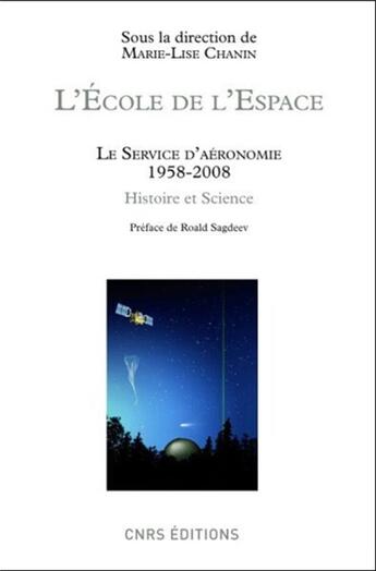 Couverture du livre « L'ecole de l'espace » de  aux éditions Cnrs