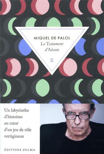 Couverture du livre « Le testament d'Alceste » de Miquel De Palol aux éditions Zulma