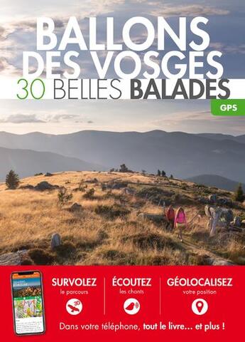 Couverture du livre « Ballons des Vosges ; 30 belles balades (édition 2019) » de  aux éditions Belles Balades