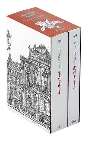 Couverture du livre « Marcel Proust : biographie t.1 et t.2 » de Jean-Yves Tadie aux éditions Folio