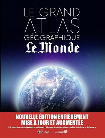 Couverture du livre « Le grand atlas géographique ; Le Monde » de  aux éditions Glenat