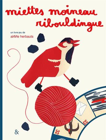 Couverture du livre « Miettes moineau ribouldingue » de Anne Herbauts aux éditions Esperluete