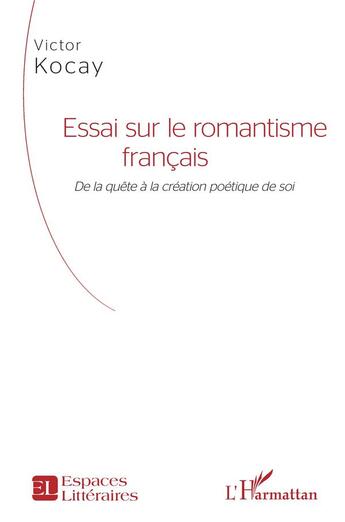 Couverture du livre « Essai sur le romantisme francais 
