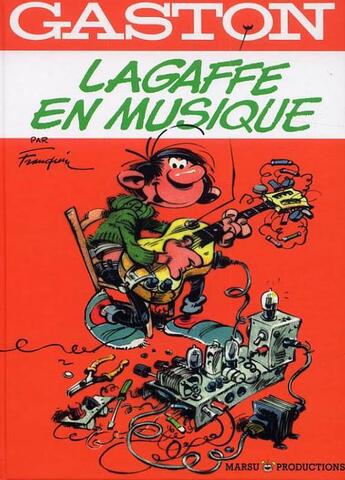 Couverture du livre « Lagaffe en musique » de Andre Franquin aux éditions Marsu Productions