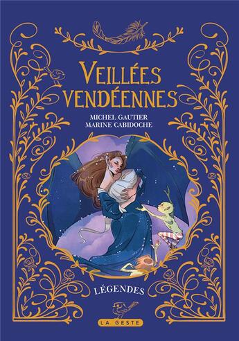 Couverture du livre « Veillées vendéennes » de Michel Gautier et Marine Cabidoche aux éditions Geste