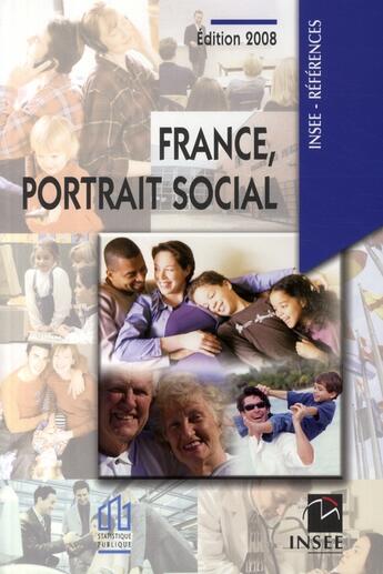 Couverture du livre « France portrait social (édition 2008) » de  aux éditions Insee