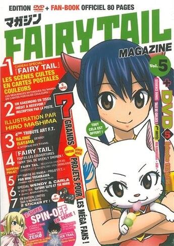 Couverture du livre « Fairy tail magazine n.4 » de Hayato Date aux éditions Citel Bd